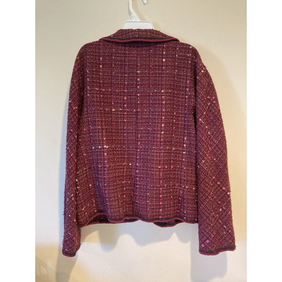 Max Studio Women's Button Down Jacket Size 12 #58822 - Picture 4 of 5